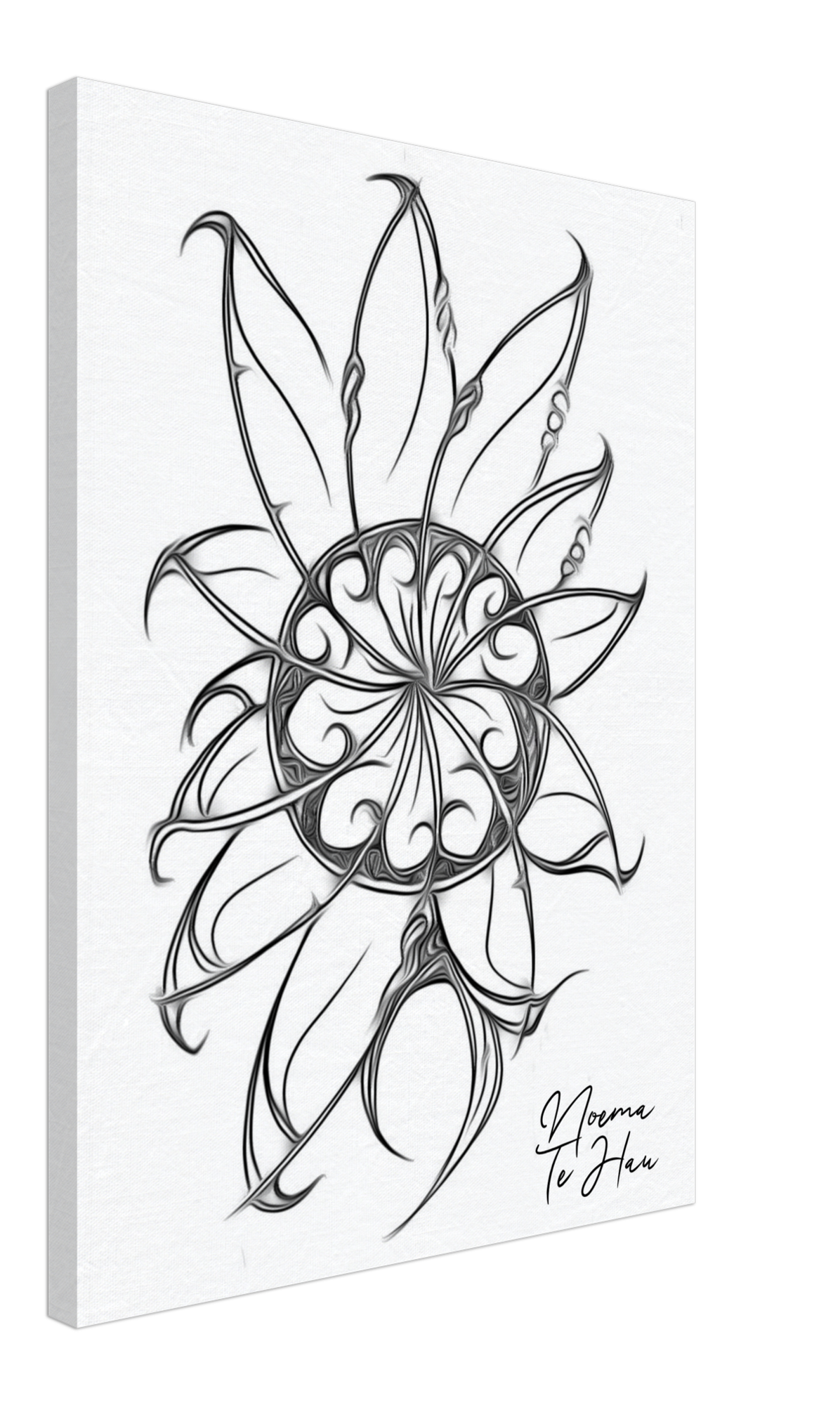 Putiputi Ataahua &quot;Beautiful Flower&quot; 50 x 70 cm