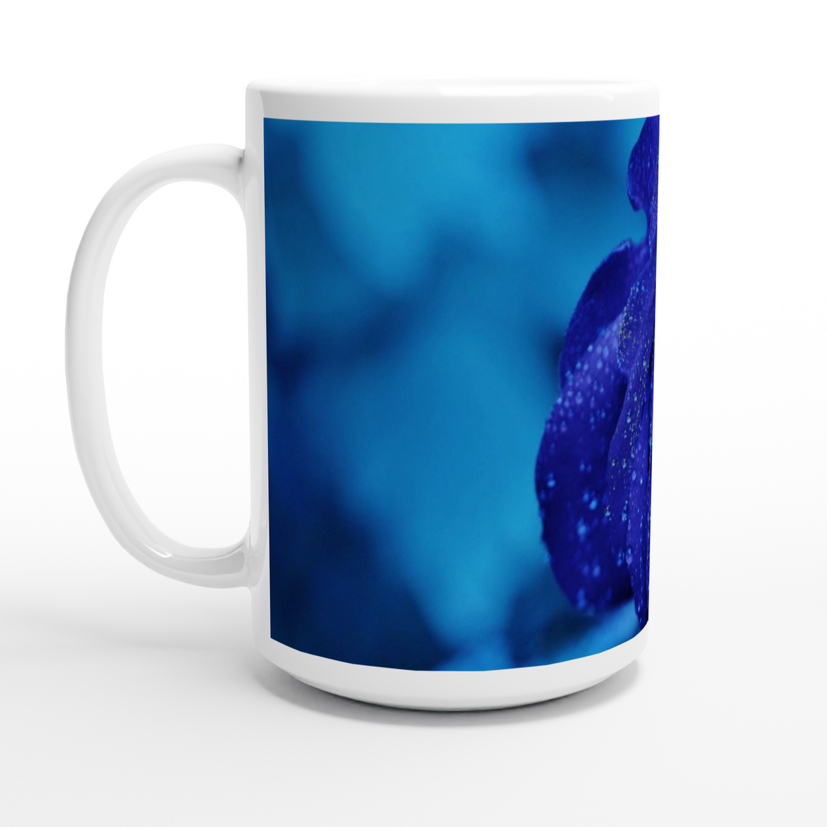 Blue Rose 15oz mug